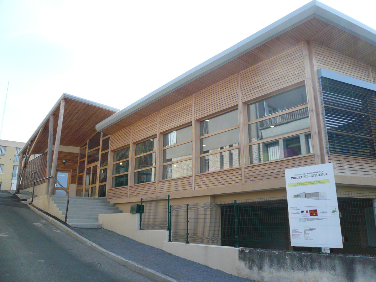 Bibliothèque de Vallon Pont d’Arc