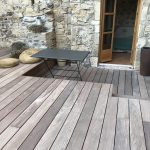 Réalisation d’une terrasse bois IPE sur mesure à Vesseaux