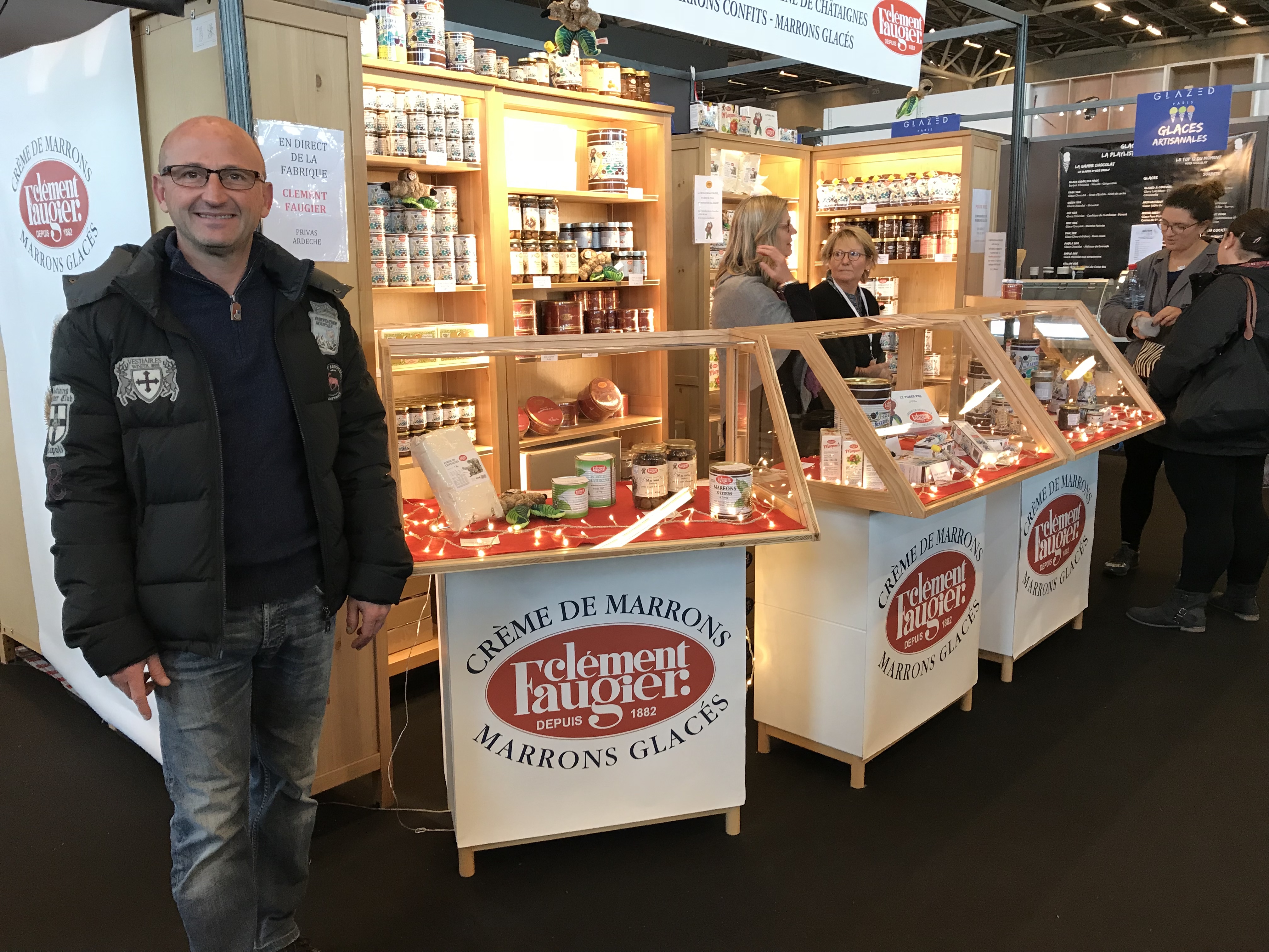 Réalisation des présentoirs Clément Faugier pour le Salon du Chocolat à Paris